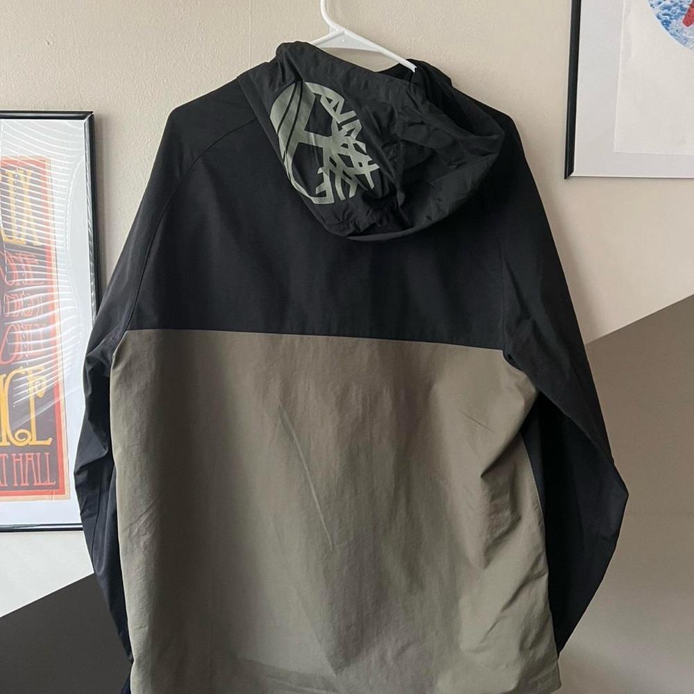 Olive Green Timberland Windbreaker